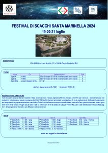 19-20-21 Luglio 2024 – Festival di Scacchi Santa Marinella 2024